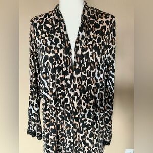 Leopard Print Robe